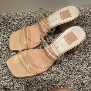 Dolce Vita clear heels